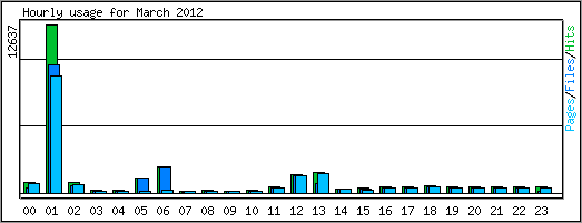 Hourly usage