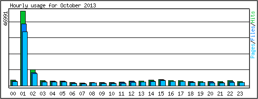 Hourly usage