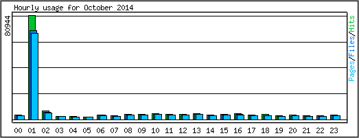 Hourly usage